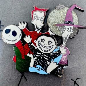 Lock, Shock, Barrel Mystery Pin LE 900 Disney 2007 Nightmare Before Christmas